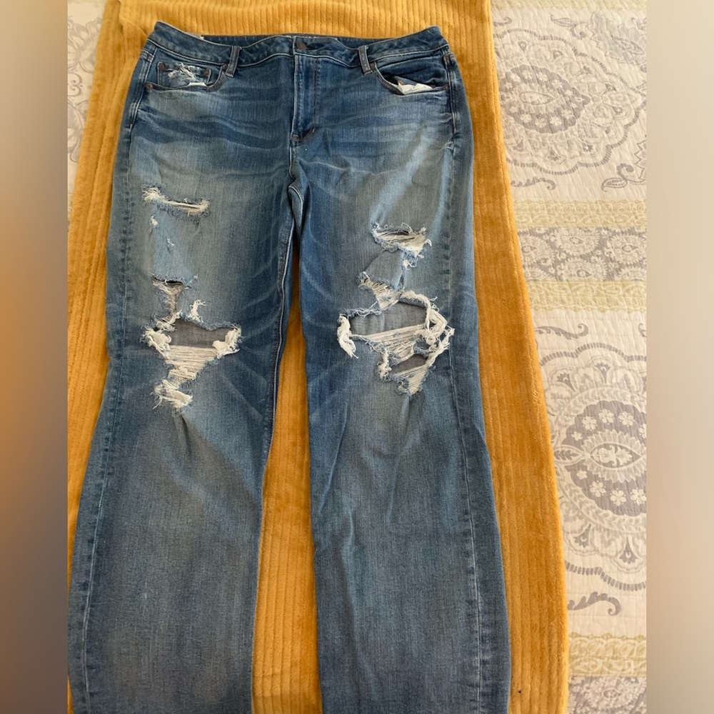 American Eagle high rise X stretch jeans